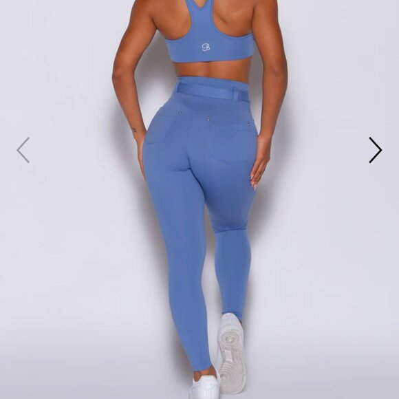 NWT Denim Blue  Peach Bottoms - Picture 6 of 6